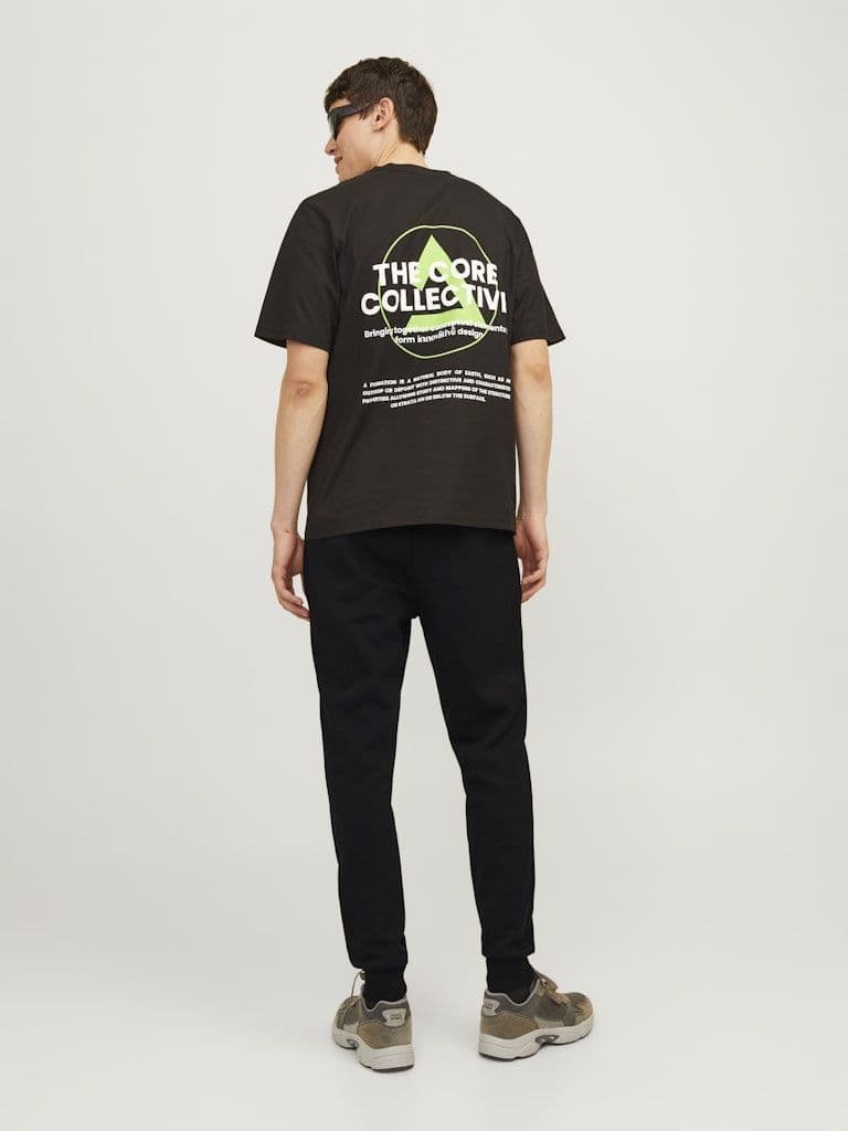 Jack & Jones Will Fusion Sweat Pants| Black