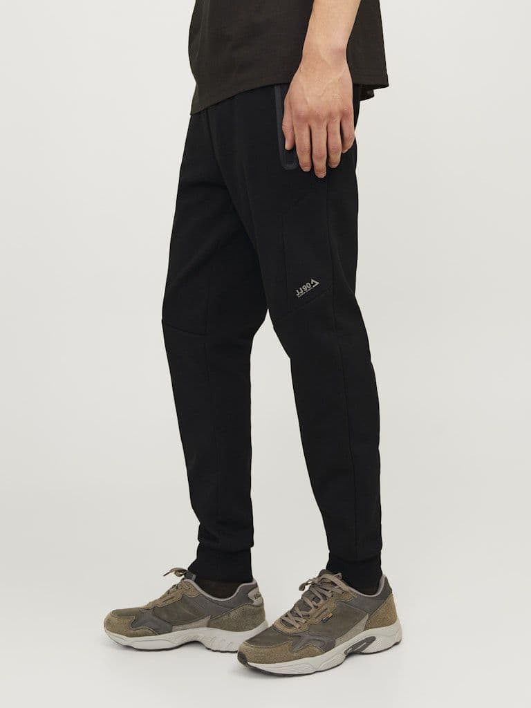 Jack & Jones Will Fusion Sweat Pants| Black