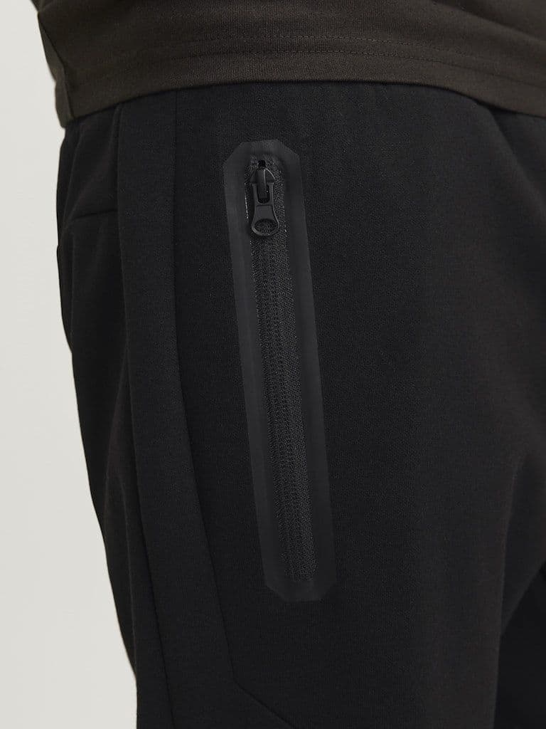 Jack & Jones Will Fusion Sweat Pants| Black