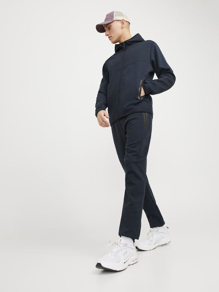 Jack & Jones Will Fusion Sweat Pants| Navy