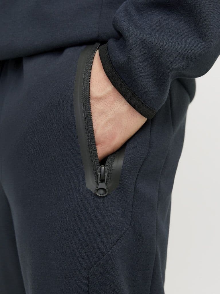 Jack & Jones Will Fusion Sweat Pants| Navy