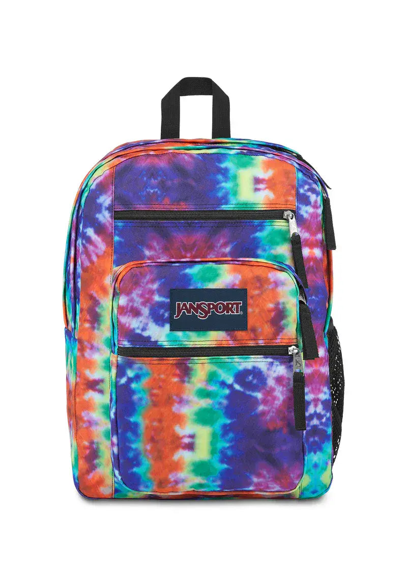 Jansport  Big  Student Bag | Red/multi hippie days