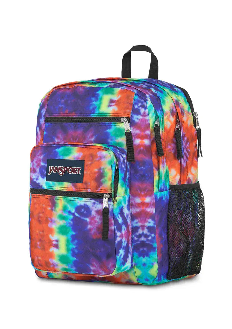 Jansport  Big  Student Bag | Red/multi hippie days