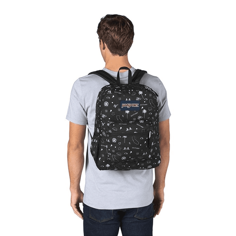 Jansport Cross Town California Icon Black/White