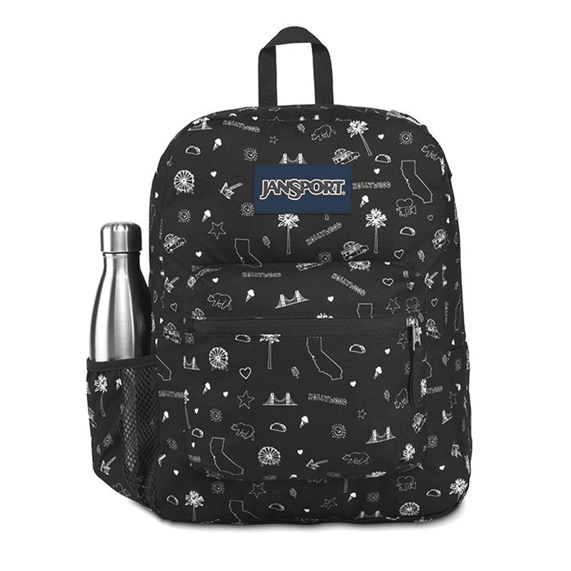 Jansport Cross Town California Icon Black/White