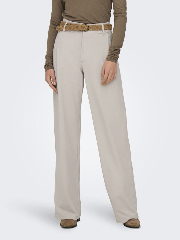 JDY Geggo Life Occasion Pant | Grey