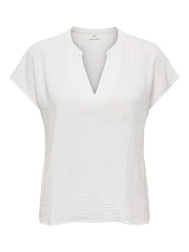 JDY Lion Life S/S Top | Cloud Dancer
