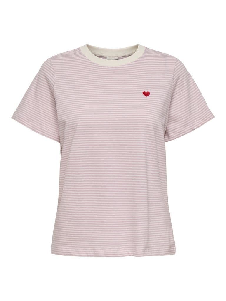 JDY Pisa S/S Print Top | Lilac