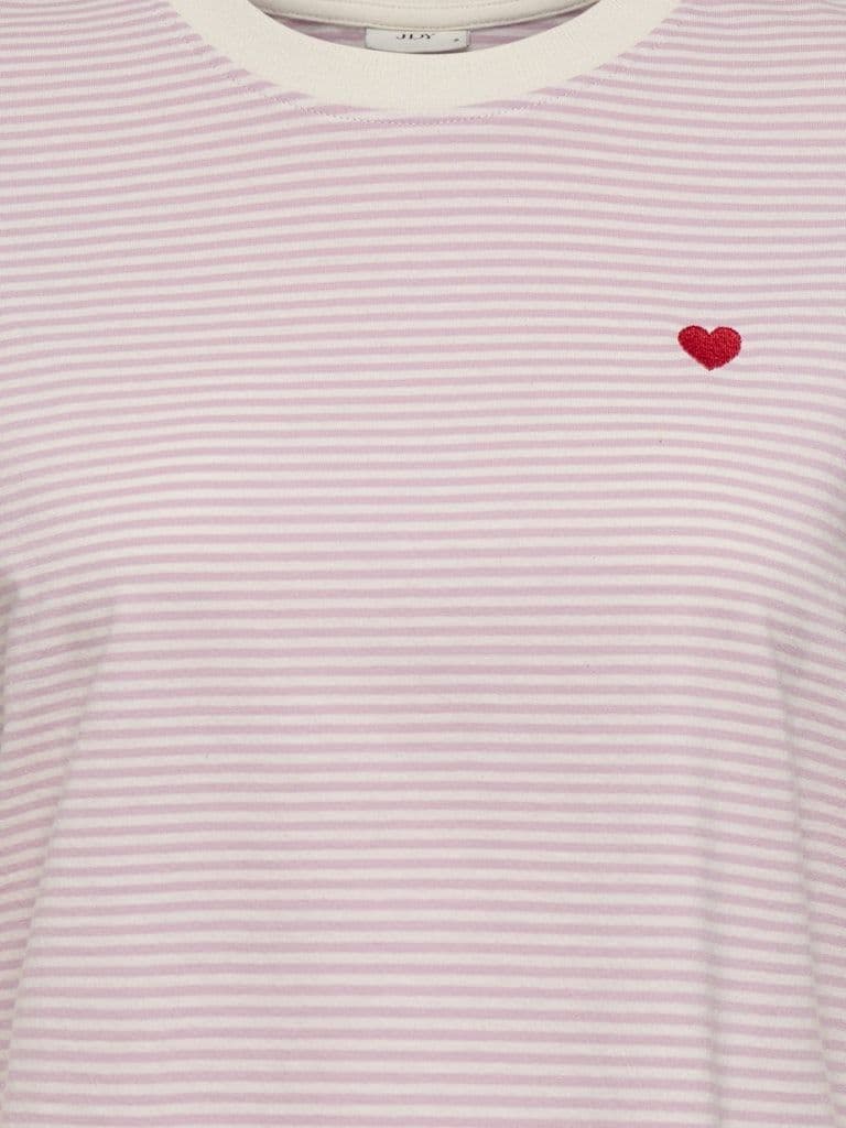 JDY Pisa S/S Print Top | Lilac