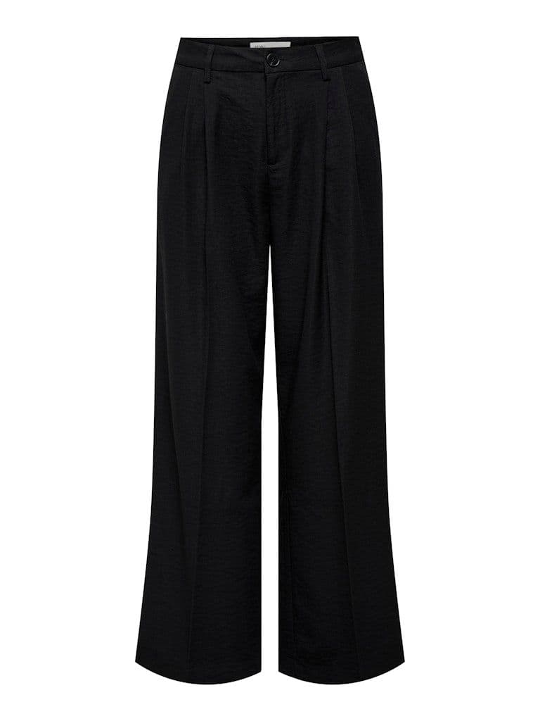JDY River HW Wide Pant | Black