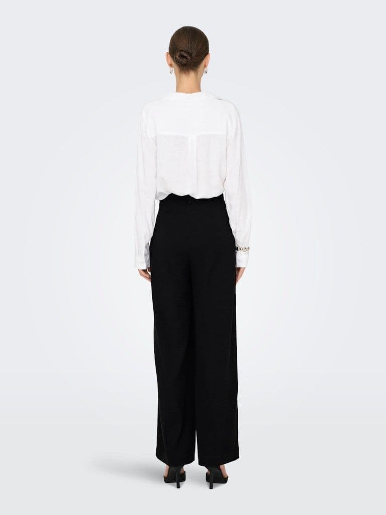 JDY River HW Wide Pant | Black