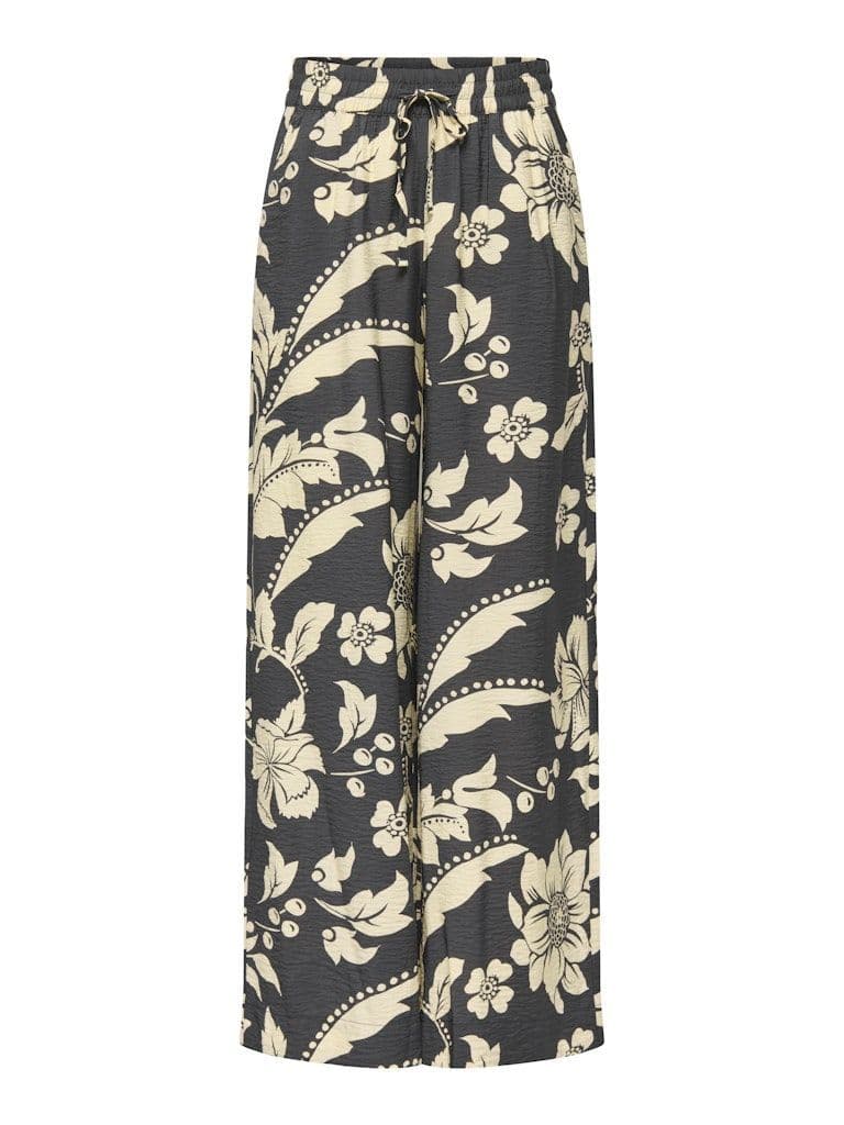 JDY Troya Life MW Palazzo Pants | Phantom