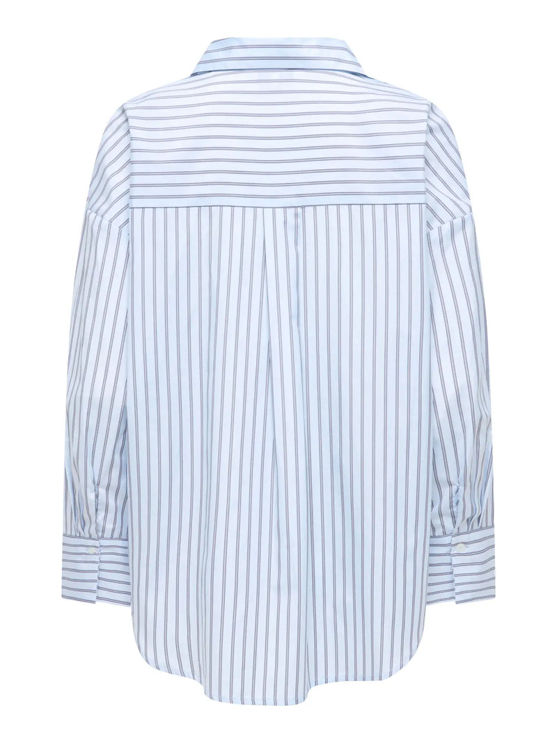 ONLY Oregon Alva LS Reg Shirt | Bleu/navy