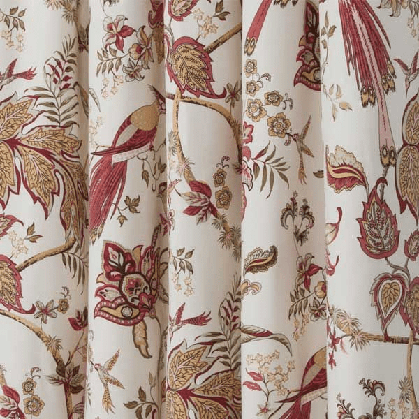 Kensington Tape Top Curtains Terracotta