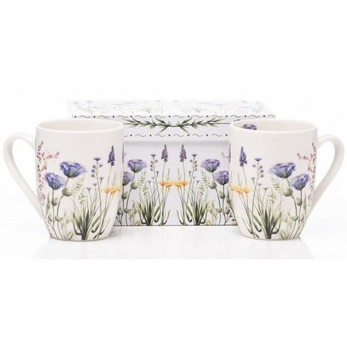 Kirkwood 2-Piece Mug Set | Purple