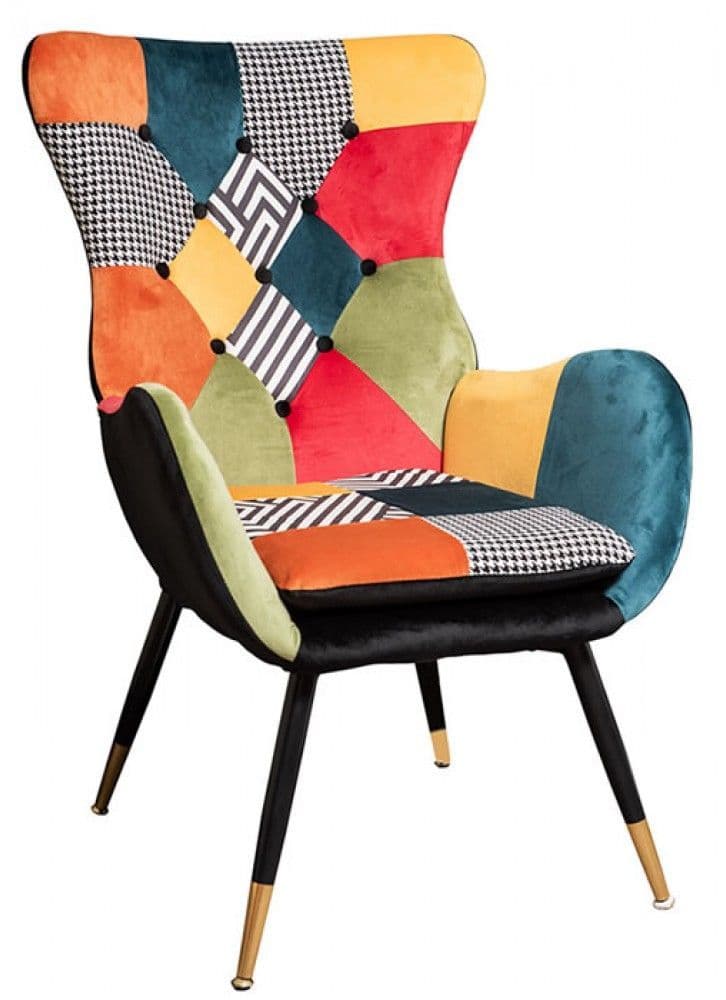 Kirkwood Grange Interiors  Patchwork Chair  | ZW57