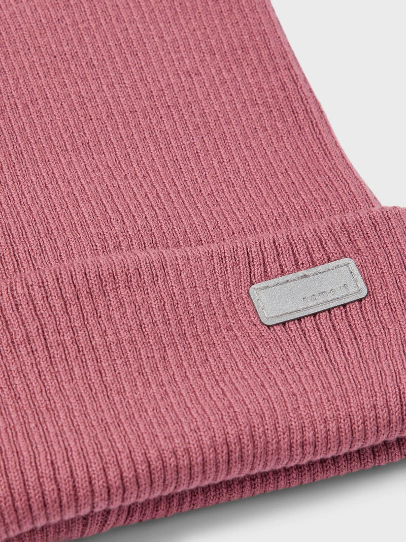 Manoa Kids Knit Hat Rose