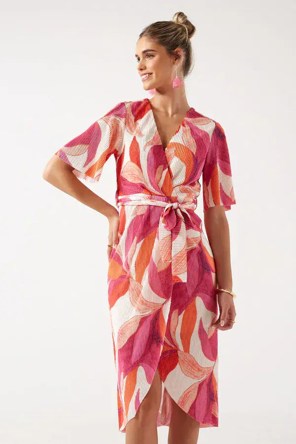 Marc Angelo  Midi Dress | Pink MA31175