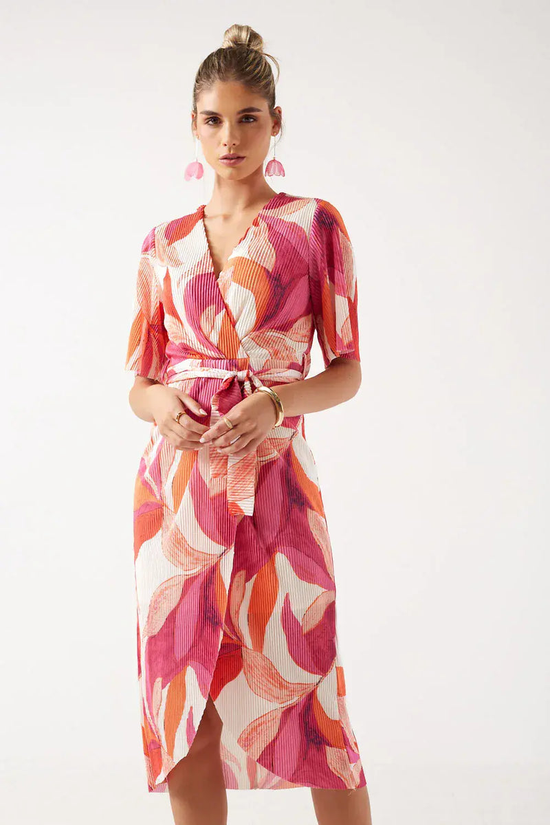 Marc Angelo  Midi Dress | Pink MA31175