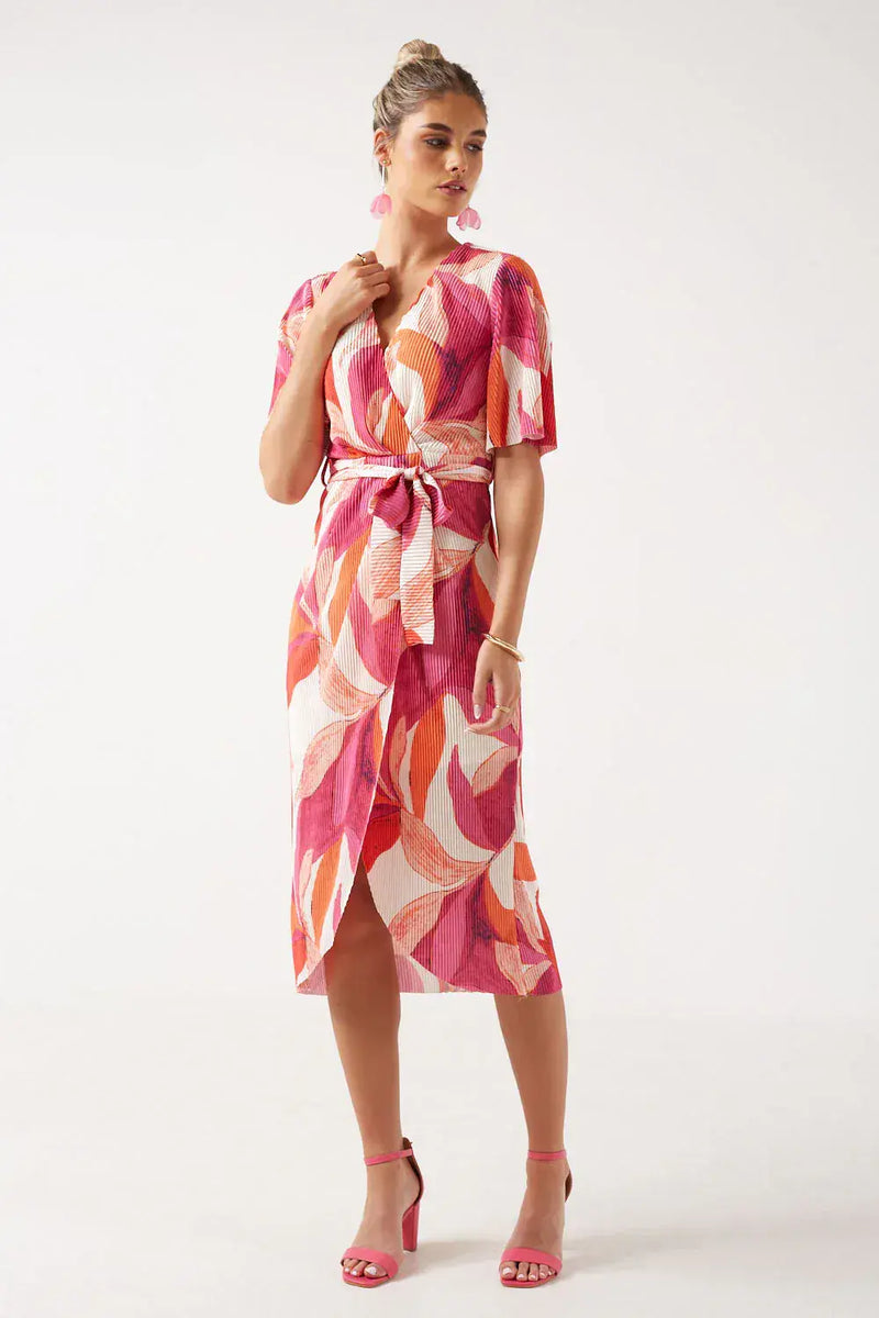 Marc Angelo  Midi Dress | Pink MA31175