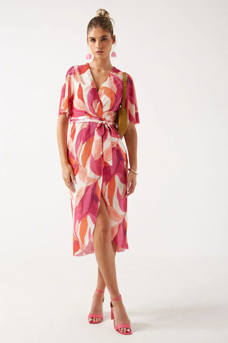 Marc Angelo  Midi Dress | Pink MA31175