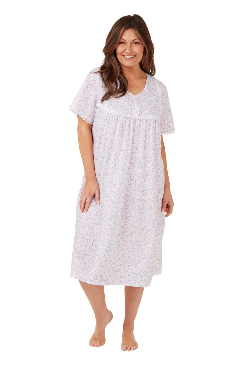 Marlon Swirl Night Dress  | Pink MA40917
