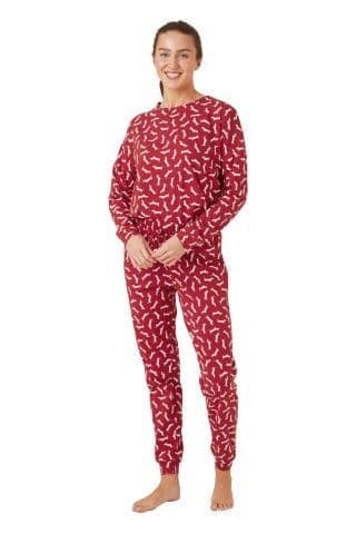 Marsylka  Dachshund Jersey Pyjamas | Red IN42653