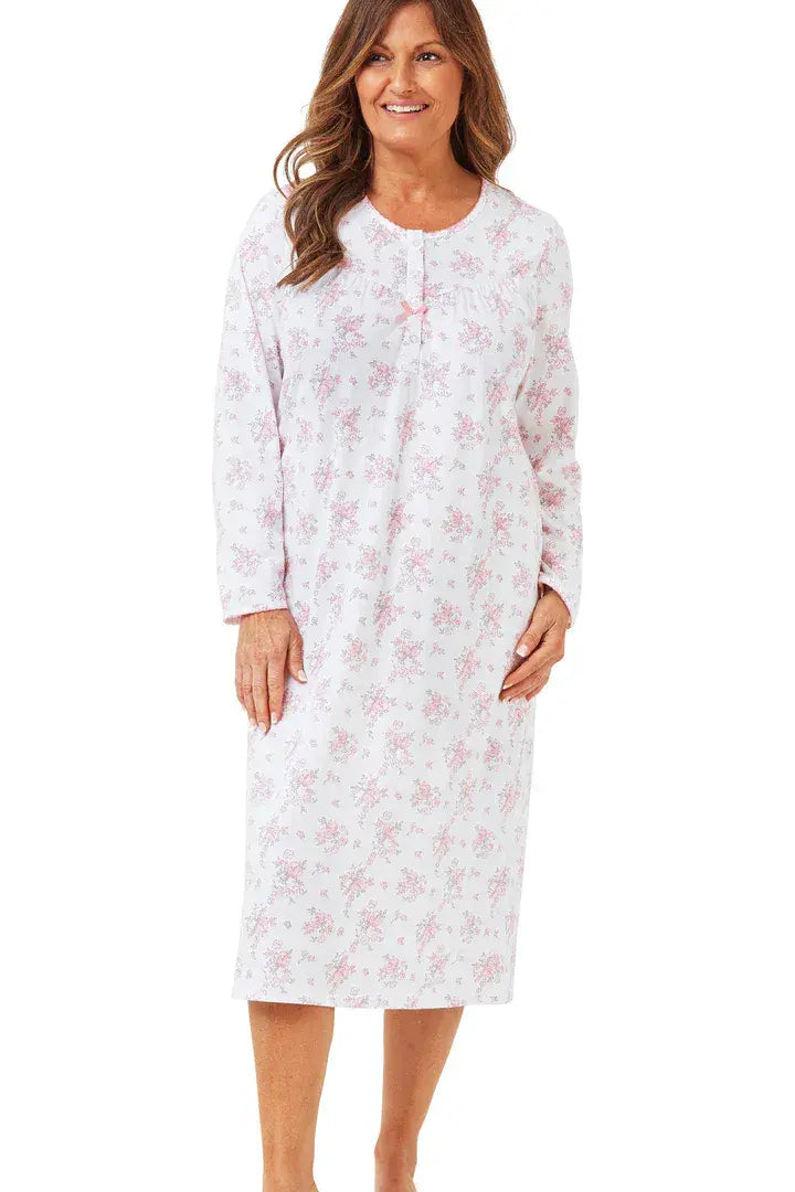 Marsylka  Floral Nightdress | Pink MA42602