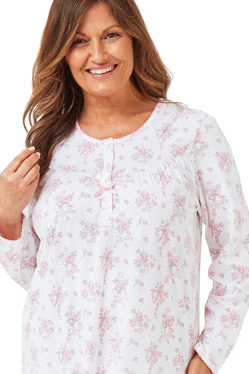 Marsylka  Floral Nightdress | Pink MA42602