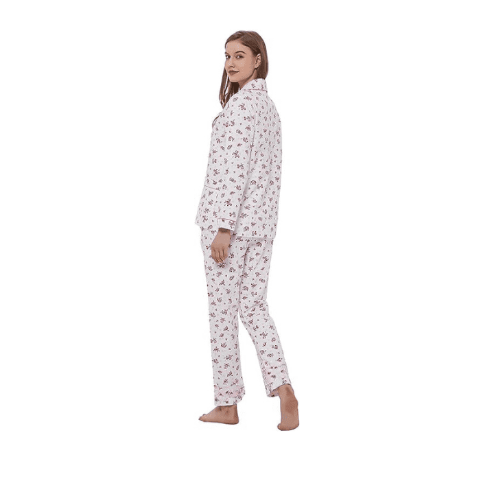 Marsylka Floral Wincey Pyjama | Pink  MA38315