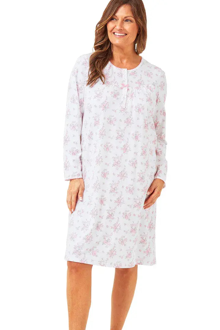 Marsylka Night Dress Floral | Pink MA42620