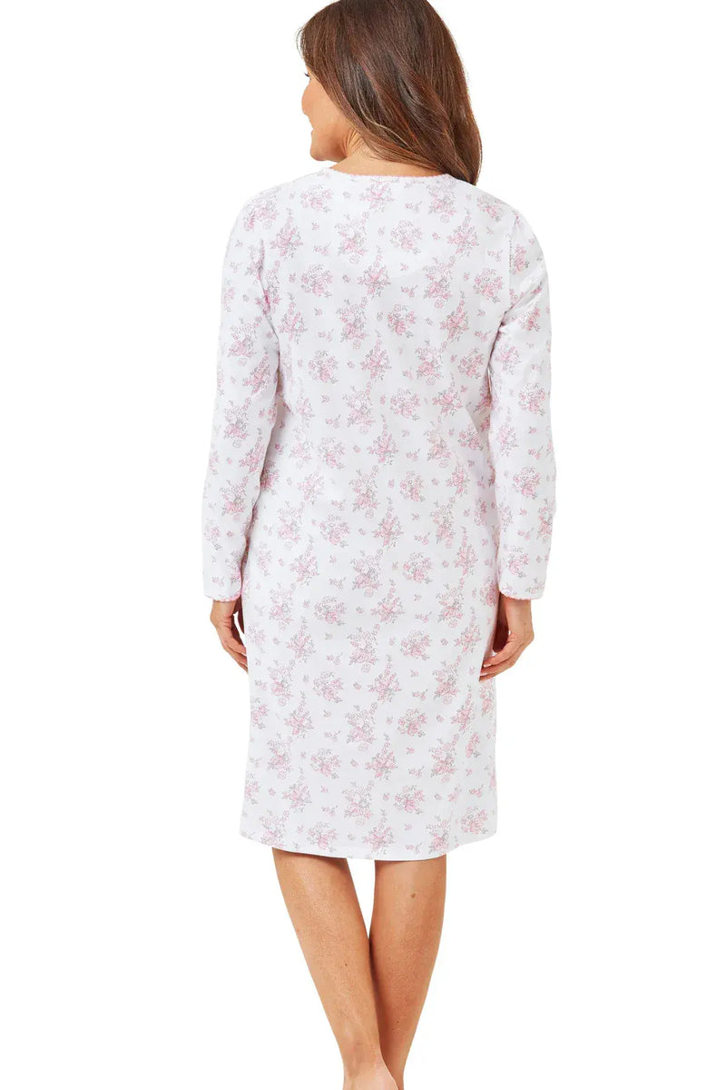 Marsylka Night Dress Floral | Pink MA42620