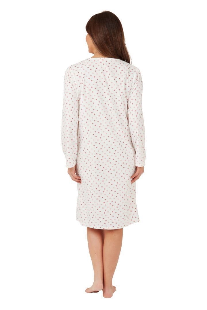 Marsylka Spot Night Dress | Pink MA42447