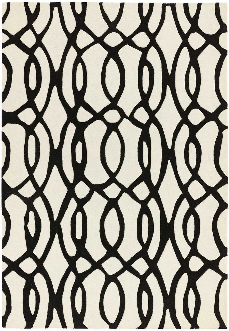 Matrix rug 35 wire black/white 120x170cm