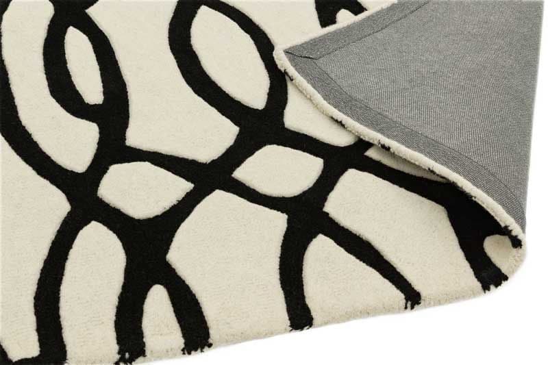 Matrix rug 35 wire black/white 120x170cm