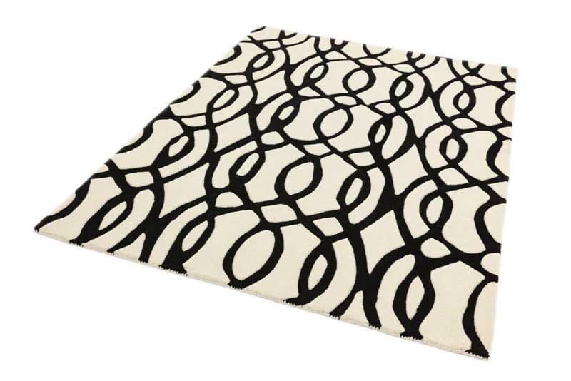 Matrix rug 35 wire black/white 120x170cm