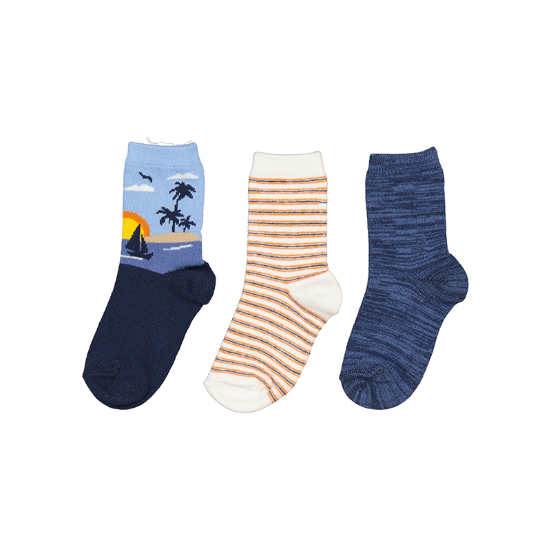 Mayoral 3 Socks Set Navy 10466