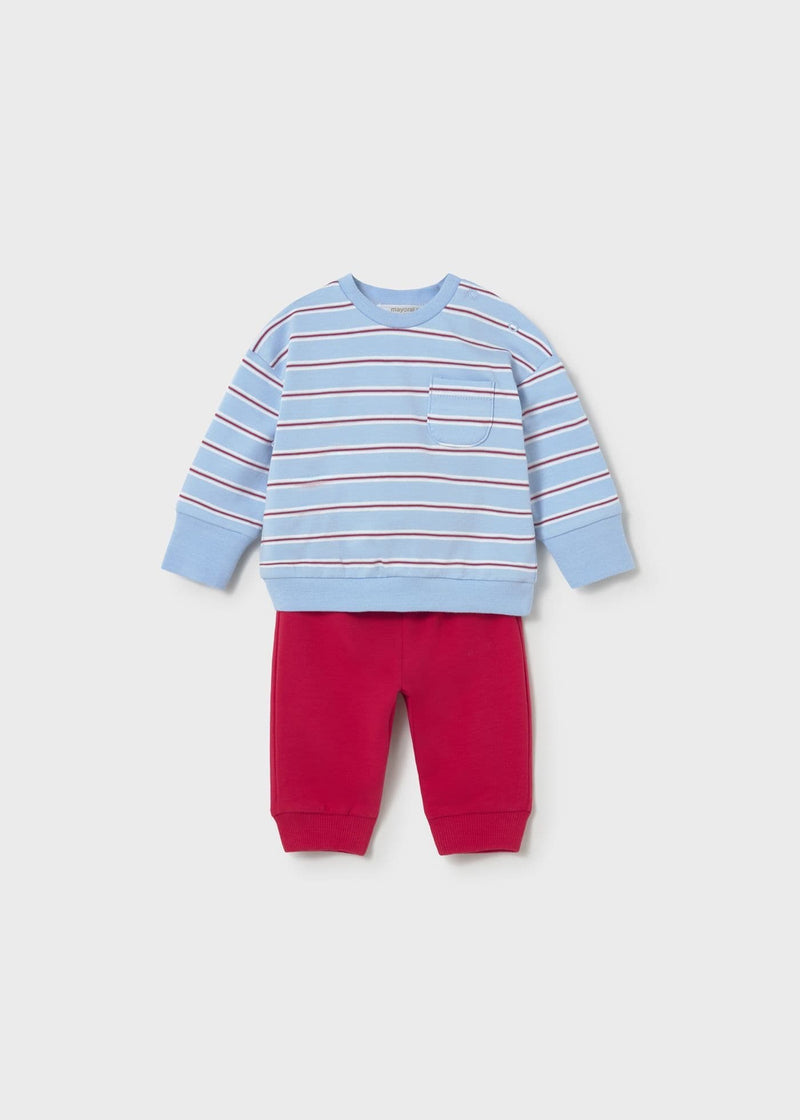 Mayoral Boys 4 Pieces Knit Set | Red 1628/SS26