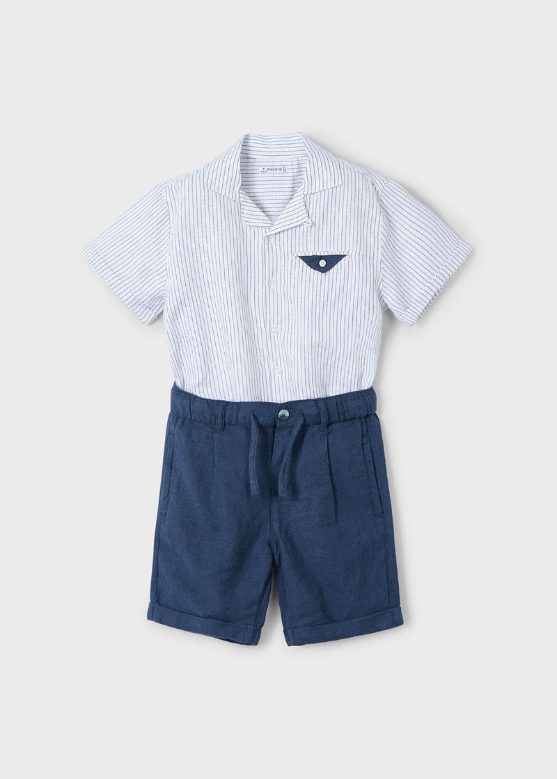 Mayoral Boys Bermuda Set | Mid Night 3231 SS