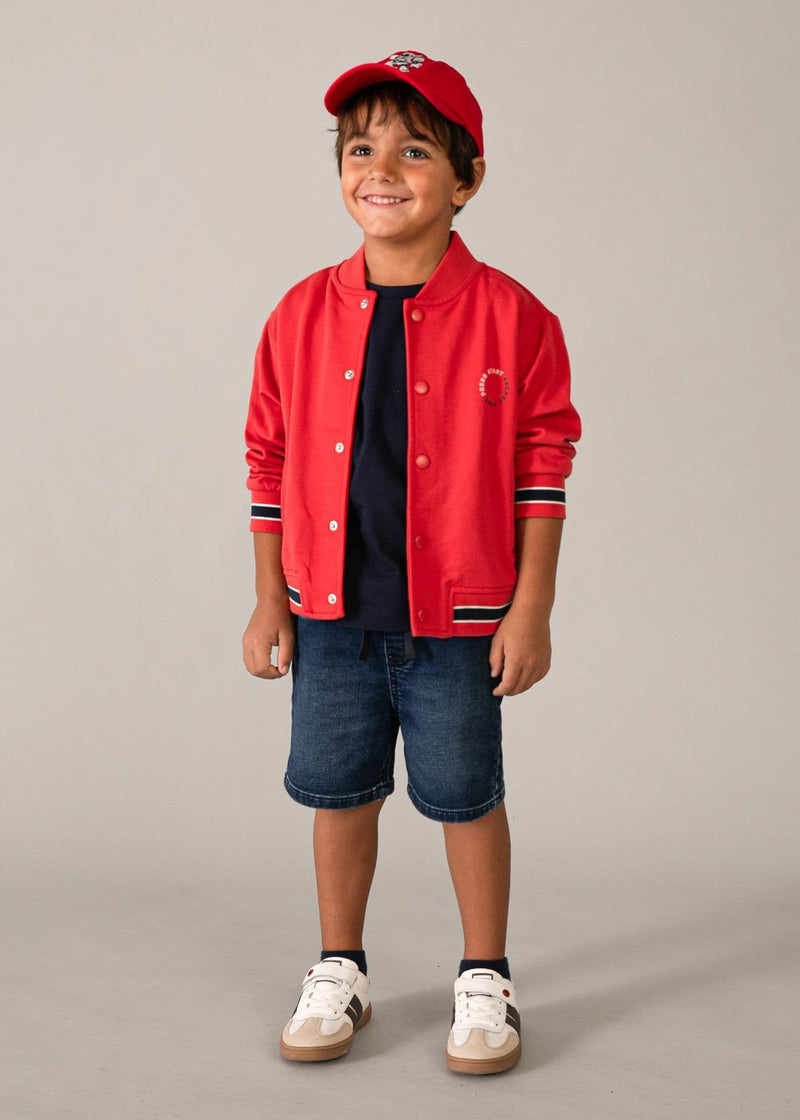 Mayoral Boys Bomber Jacket | Tomato 3440 /SS26