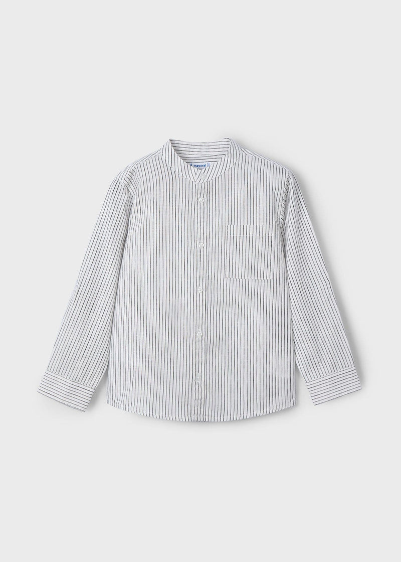 Mayoral Boys Collar Shirt | Cream 3120 SS