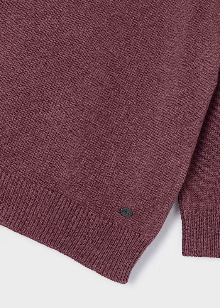 Mayoral Boys Crew Neck Jumper| Plum 311 AW