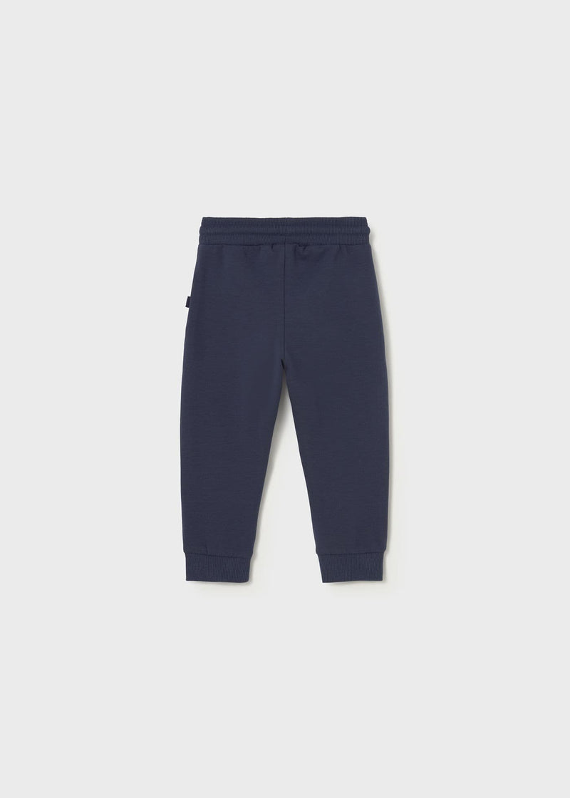 Mayoral Boys Cuff Fleece Joggers | Blue 704 AW