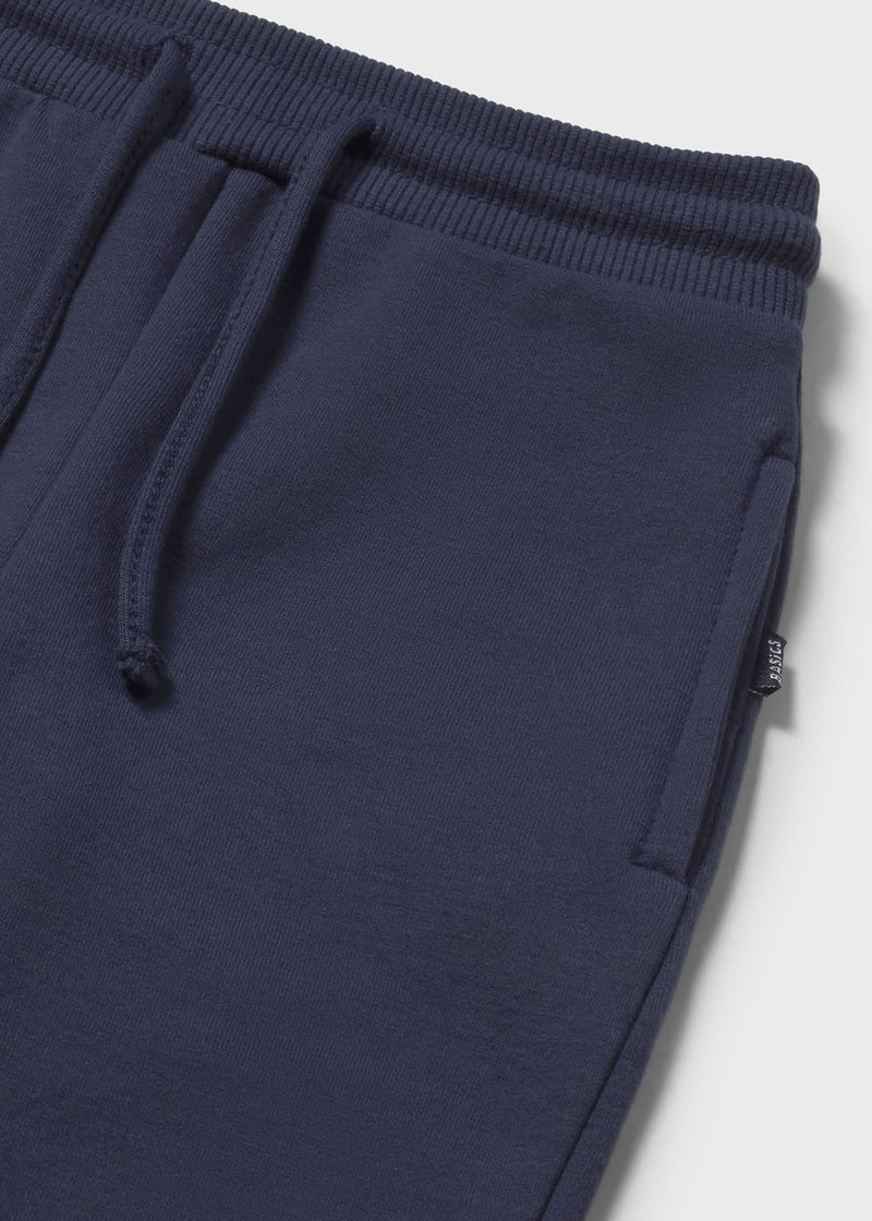 Mayoral Boys Cuff Fleece Joggers | Blue 704 AW