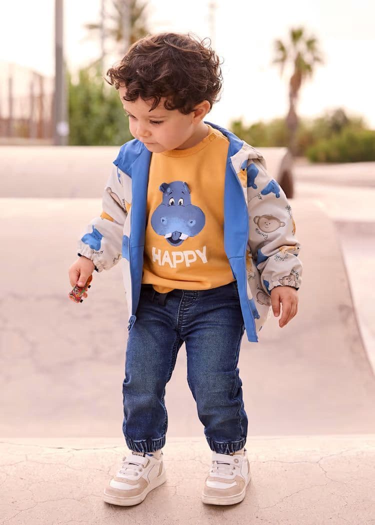Mayoral Boys Denim Joggers | Dark Blue 1520/SS26