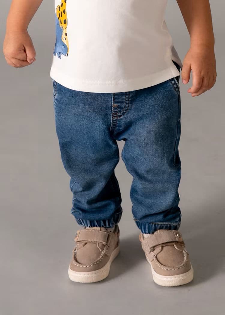 Mayoral Boys Denim Joggers | Dark Blue 1520/SS26