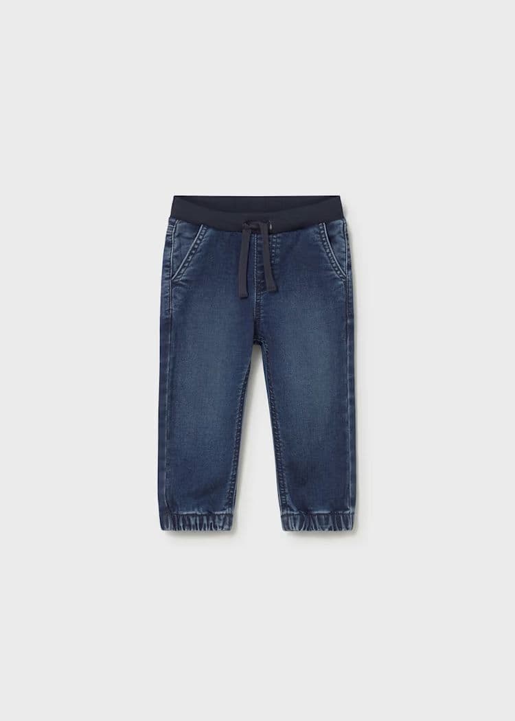 Mayoral Boys Denim Joggers | Dark Blue 1520/SS26