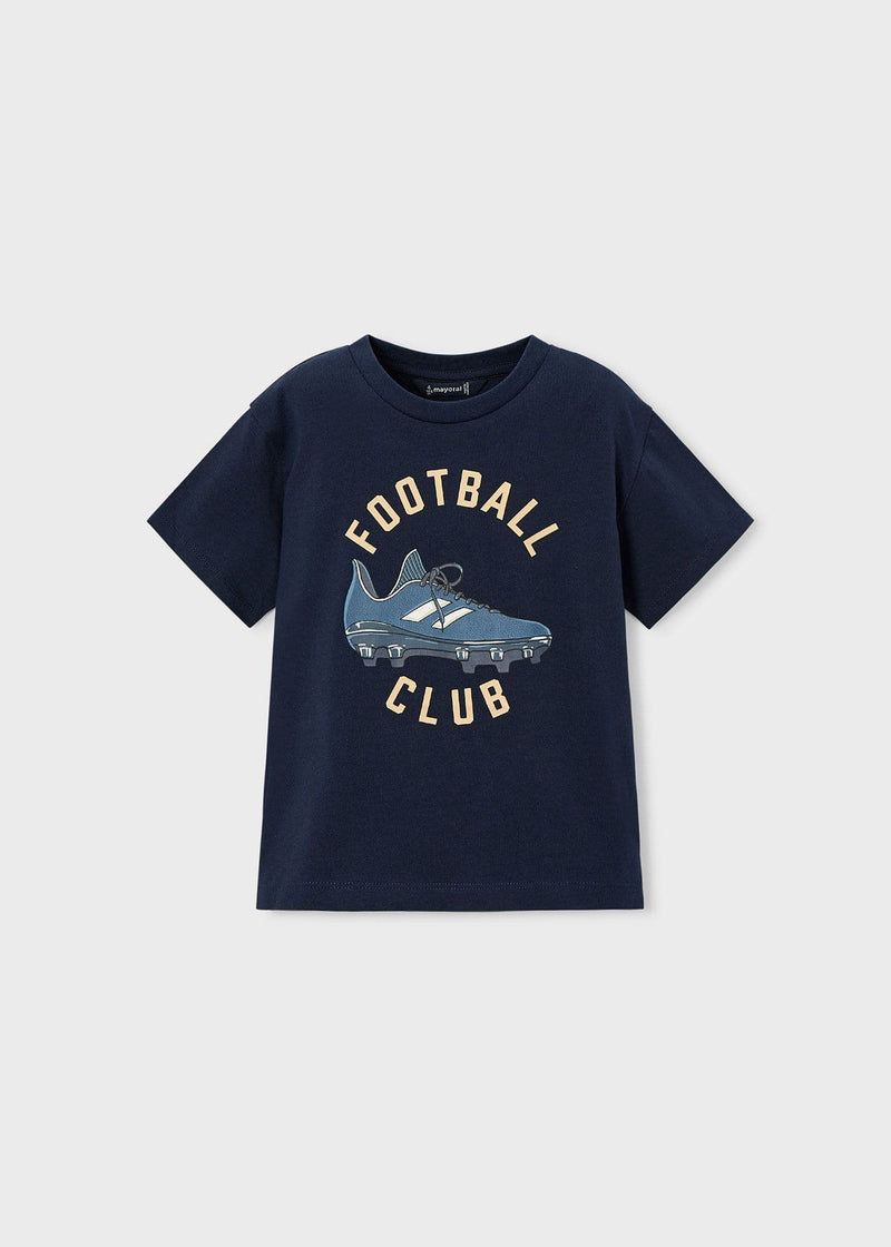 Mayoral Boys Football Shirt  | Navy 3072 / SS/26