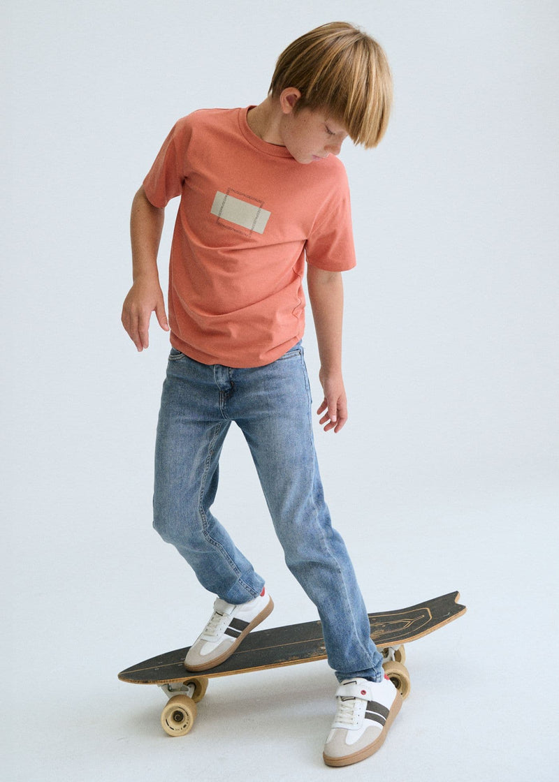 Mayoral Boys Formal T-Shirt | Copper 6028/SS26
