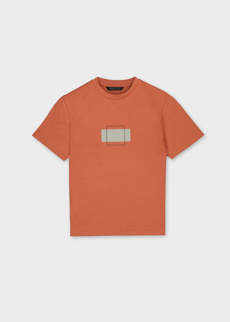 Mayoral Boys Formal T-Shirt | Copper 6028/SS26